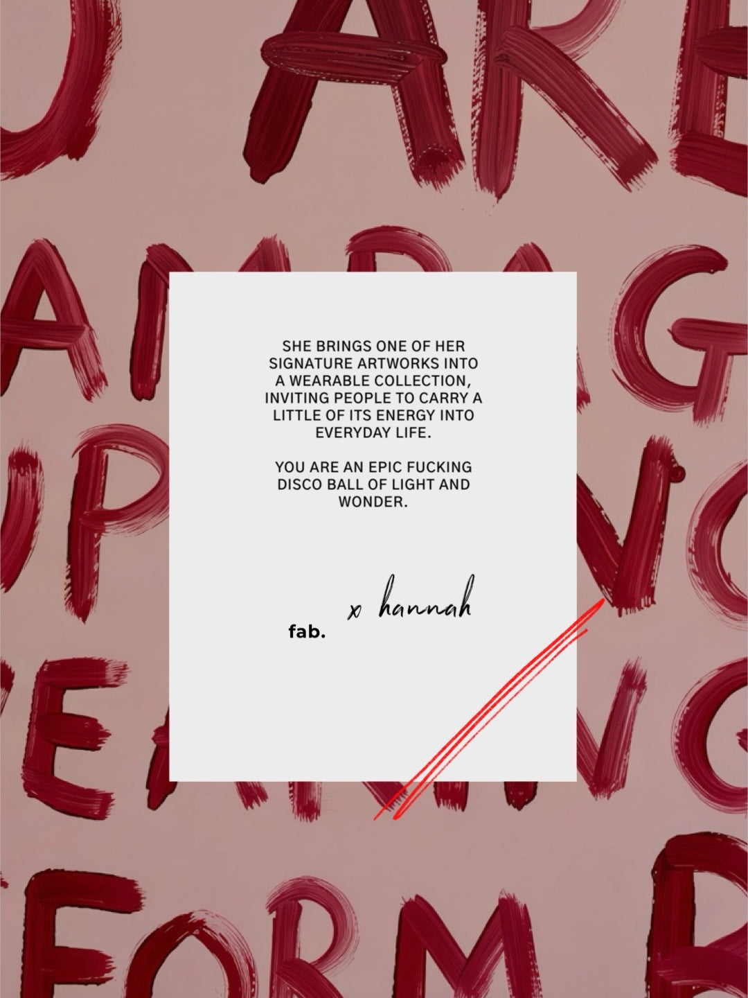 fab. x hannah
